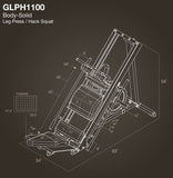 Body Solid Leg Press & Hack Squat Combo