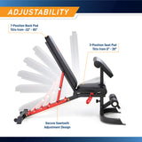 Marcy Utility Bench w/ Arm Curl