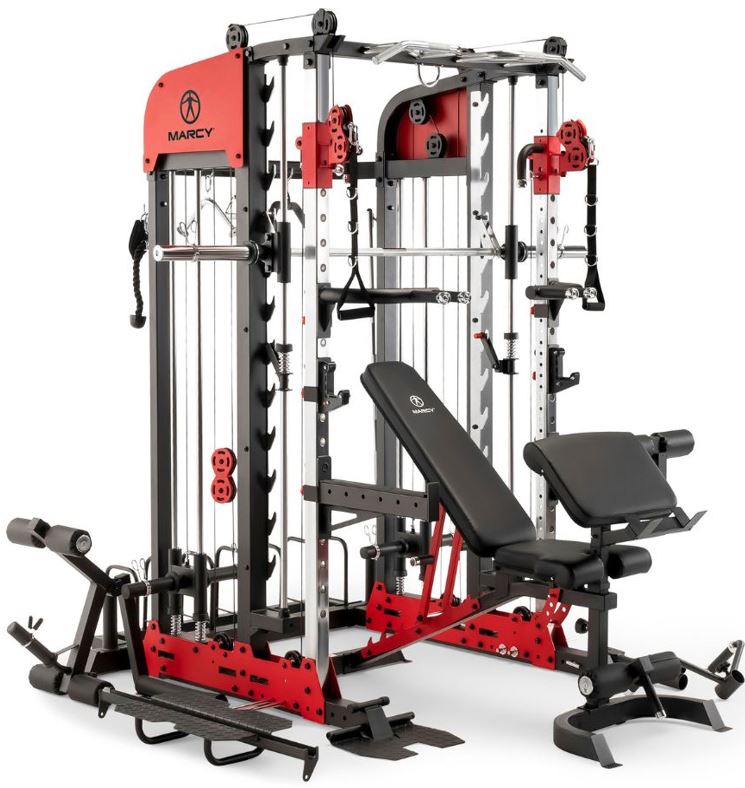 Marcy SM-7553 Deluxe Smith & Squat System – Mike's Fitness Equipment