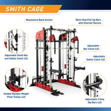 Marcy SM-7553 Deluxe Smith & Squat System