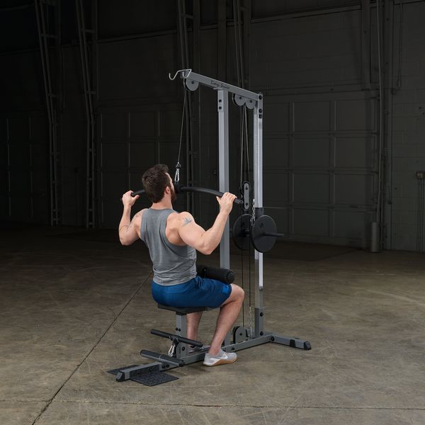 Body solid smith discount machine with lat pulldown