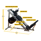 Body Solid Leg Press & Hack Squat Combo