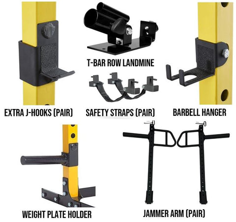 Hulkfit PRO Series Power Cage Additional Attachments