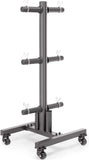 Marcy 6-Peg Olympic Plate Tree w/ Wheels