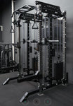 Vesta Pro Series 3-in-1 Ultimate Half Rack, Smith Machine, & Functional Trainer Combo