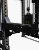 Vesta Pro Series 3-in-1 Ultimate Half Rack, Smith Machine, & Functional Trainer Combo