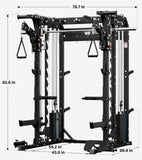 Major B52 PRO EVO All-In-One Home Gym Smith Machine (Free Local Delivery)