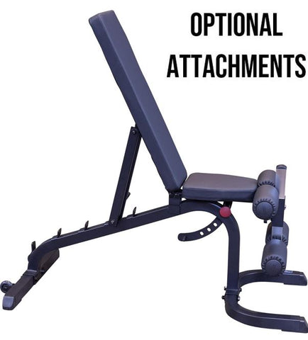 Body Solid GFID31 Adjustable Bench w/ Optional Attachments