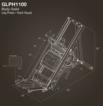 Body Solid Leg Press & Hack Squat Combo