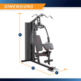 Marcy MKM-81010 200lb Stack Multi-Home Gym