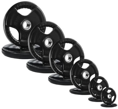 Blowout 245lb Rubber Grip Olympic SET ONLY