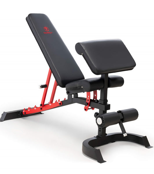 Marcy Utility Bench w/ Arm Curl – Mike's Fitness Equipment