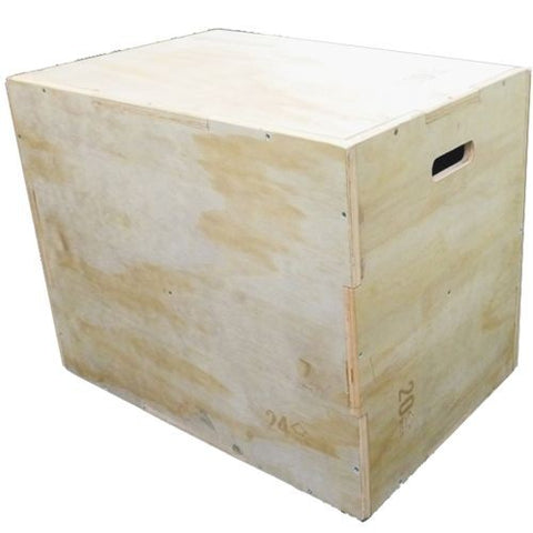 3 in 1 Wood Plyo Box (20"/24"/30")